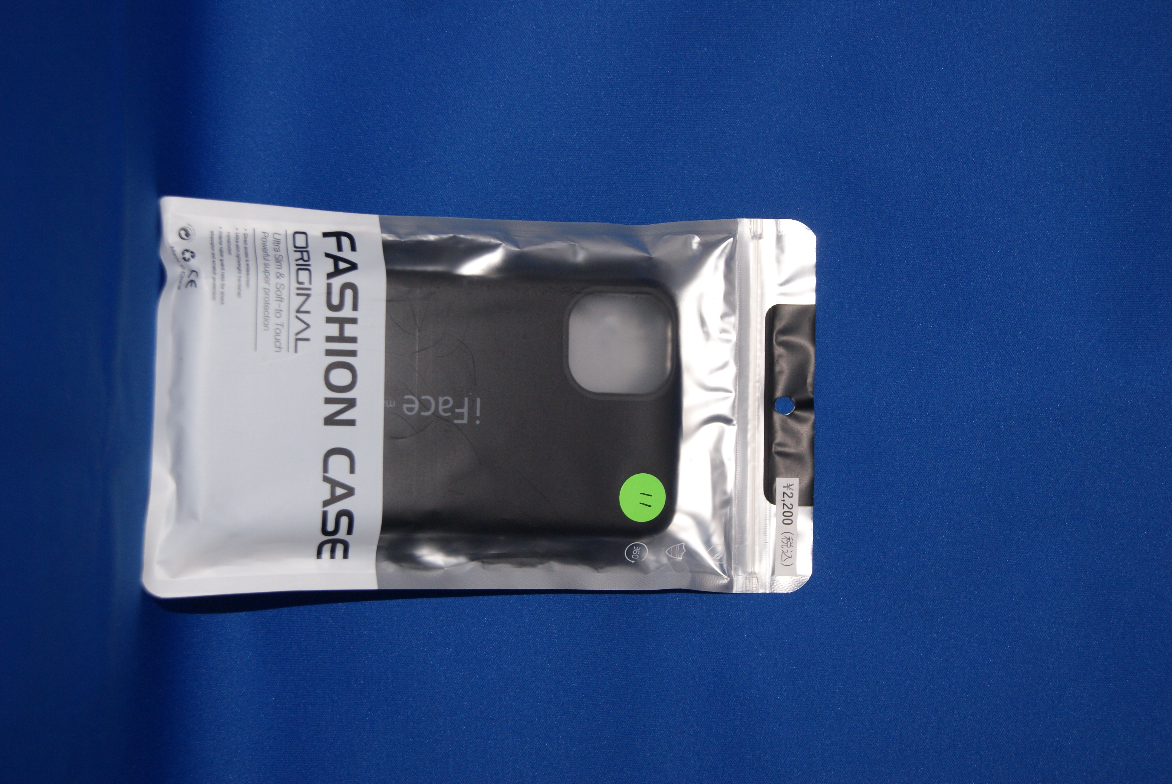 11 iFace　ノーマル ブラック