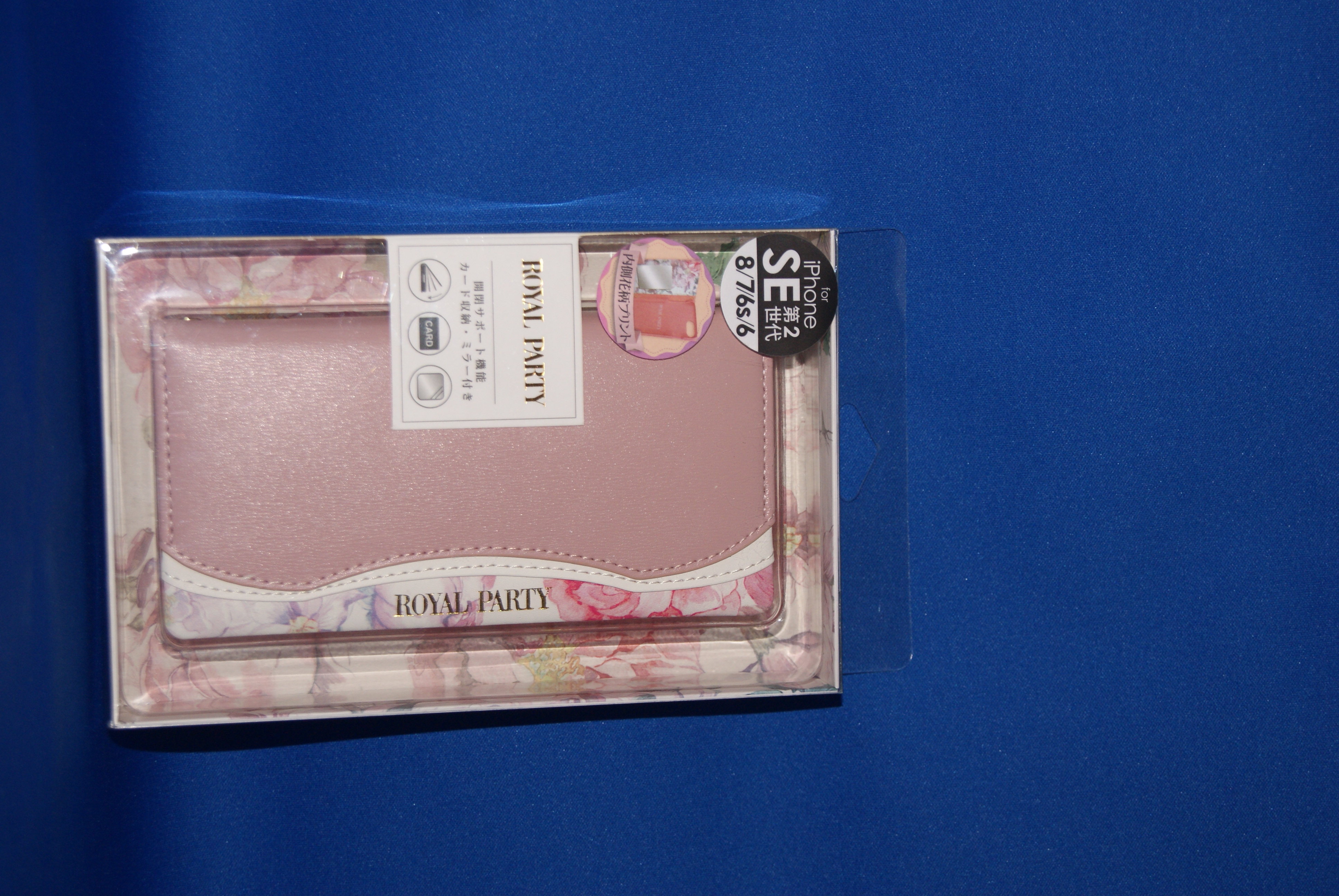 iPhone SE（第2世代）ROYALPARTY[bloom/PINKBEIGE]